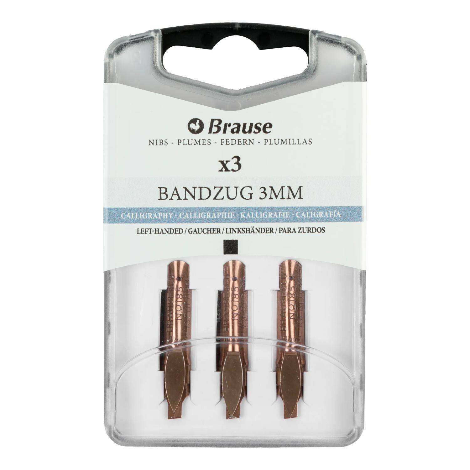Brause 5x Schachtel mit 3 Bandzugfedern für Linkshänder 318530B