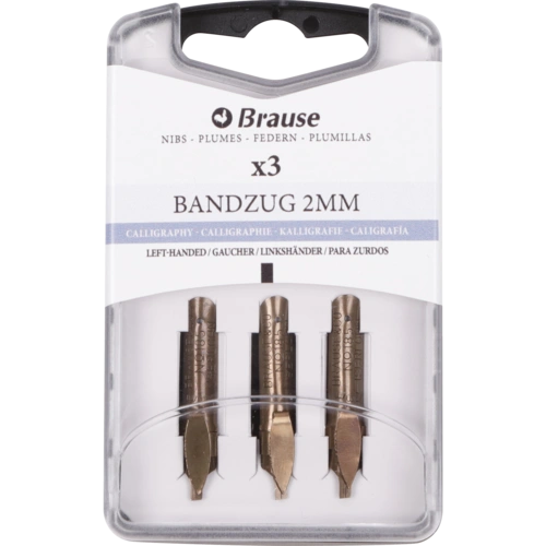 Brause 5x Schachtel mit 3 Bandzugfedern für Linkshänder 318520B Brause 5x Schachtel mit 3 Bandzugfedern für Linkshänder 318520B