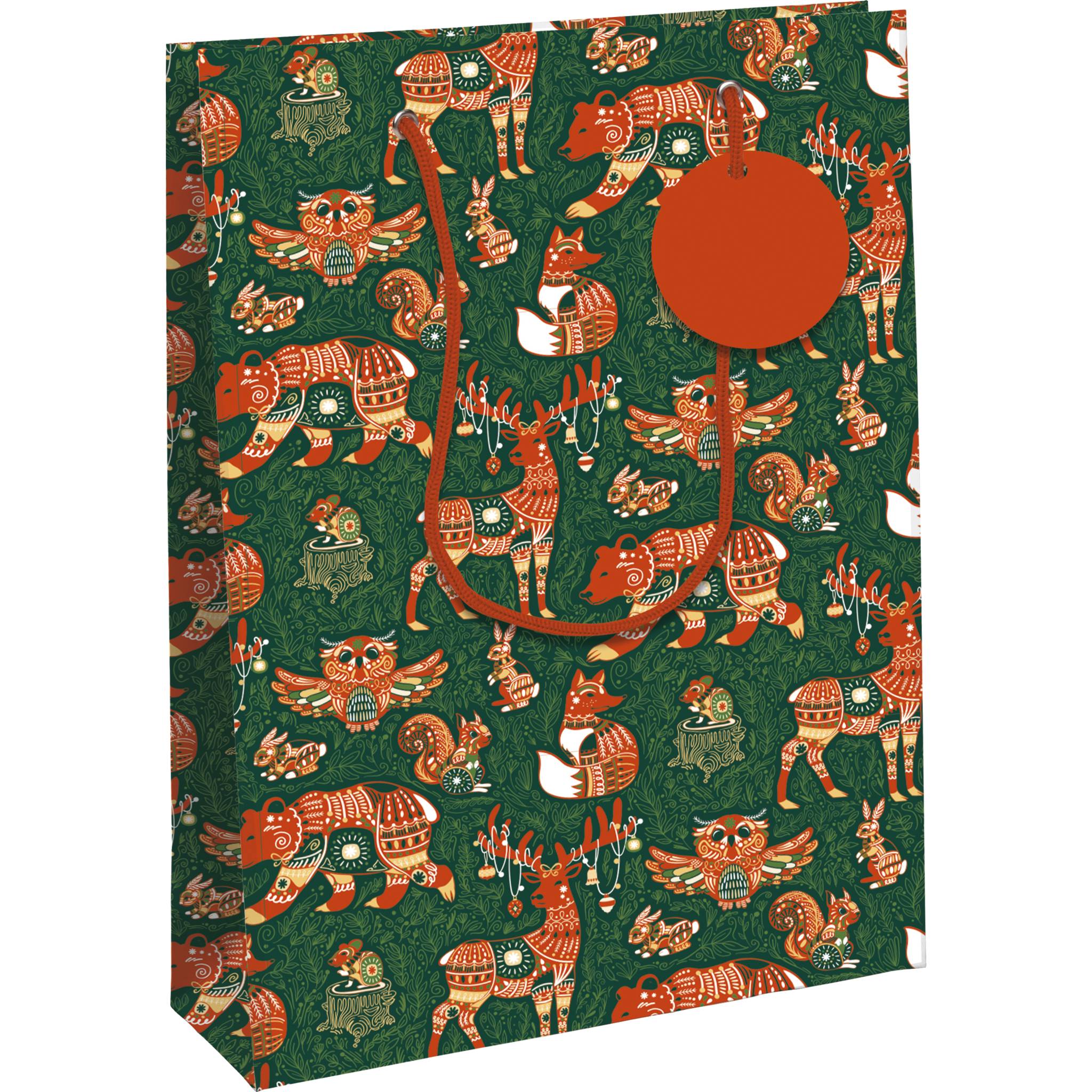 Clairefontaine Forest rt/gn Exce Tasche L 26,5x33 6x - X-34671-2C