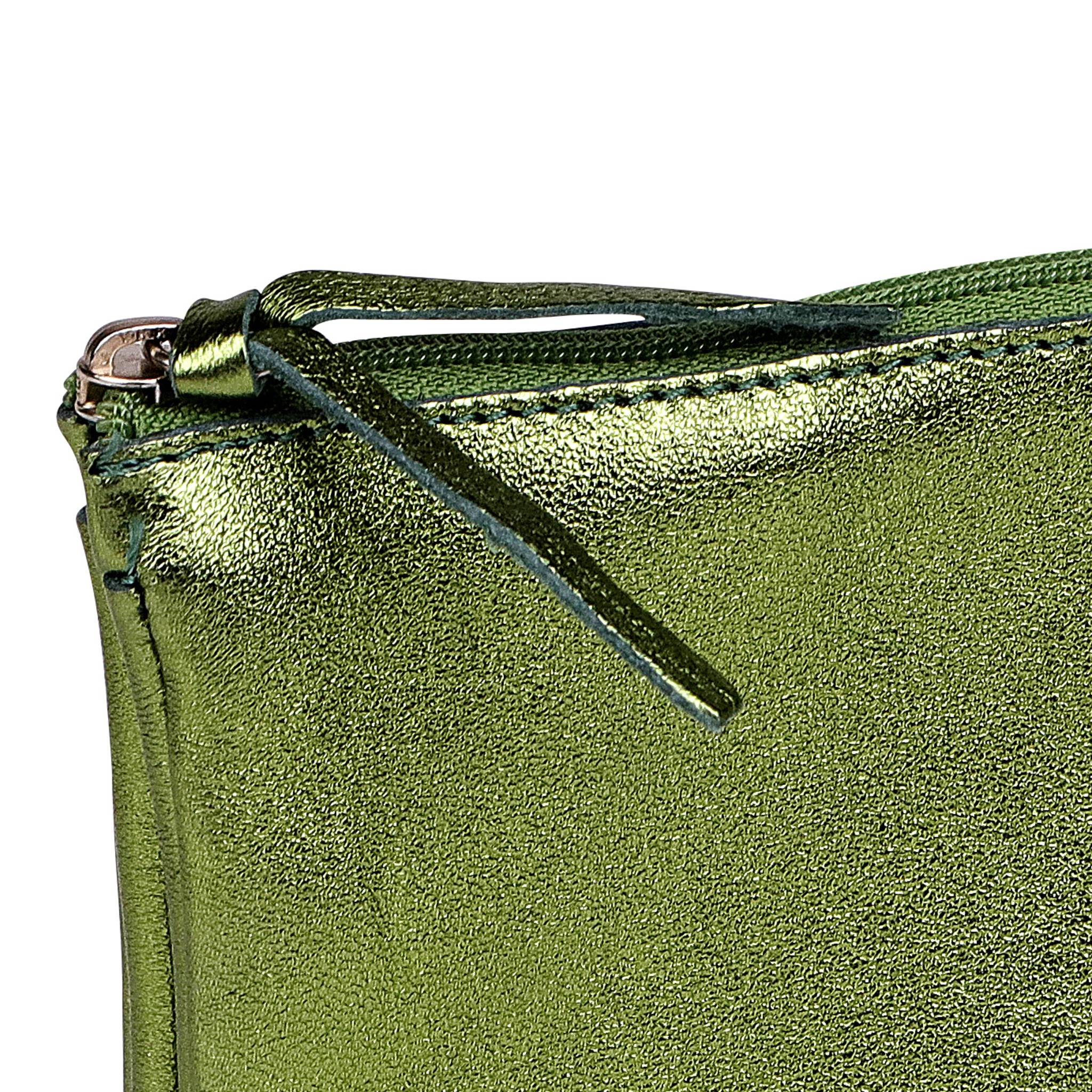 Clairefontaine 4x Große, flache Tasche 22x11cm Grün 400023C