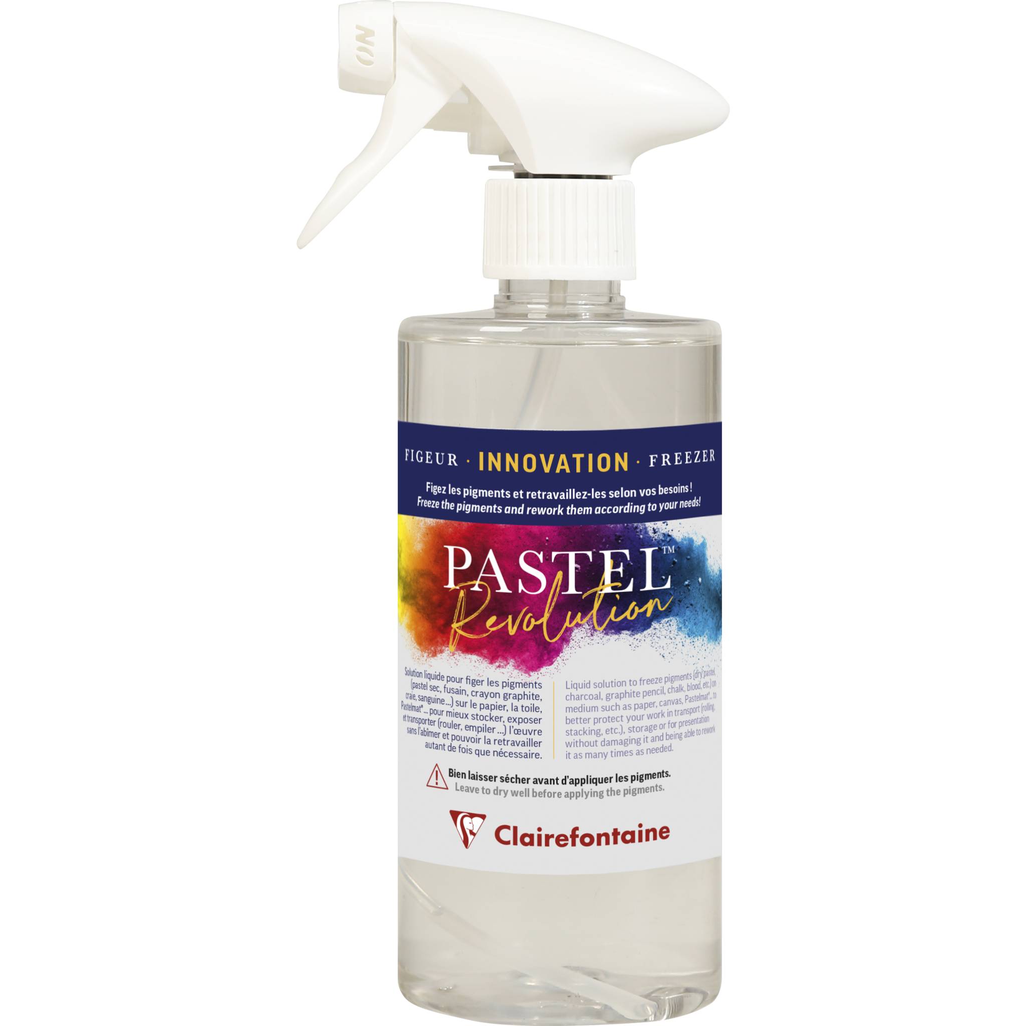 Clairefontaine 6x Hafter Pastel Revolution, Sprayflasche 500ml 975190C