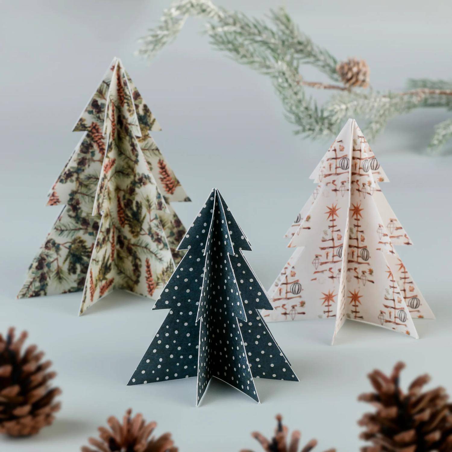 Clairefontaine 5x Block A4 (21x29,7cm), 20 Bl 160g Weihnachten Mehrfarbig 95548C