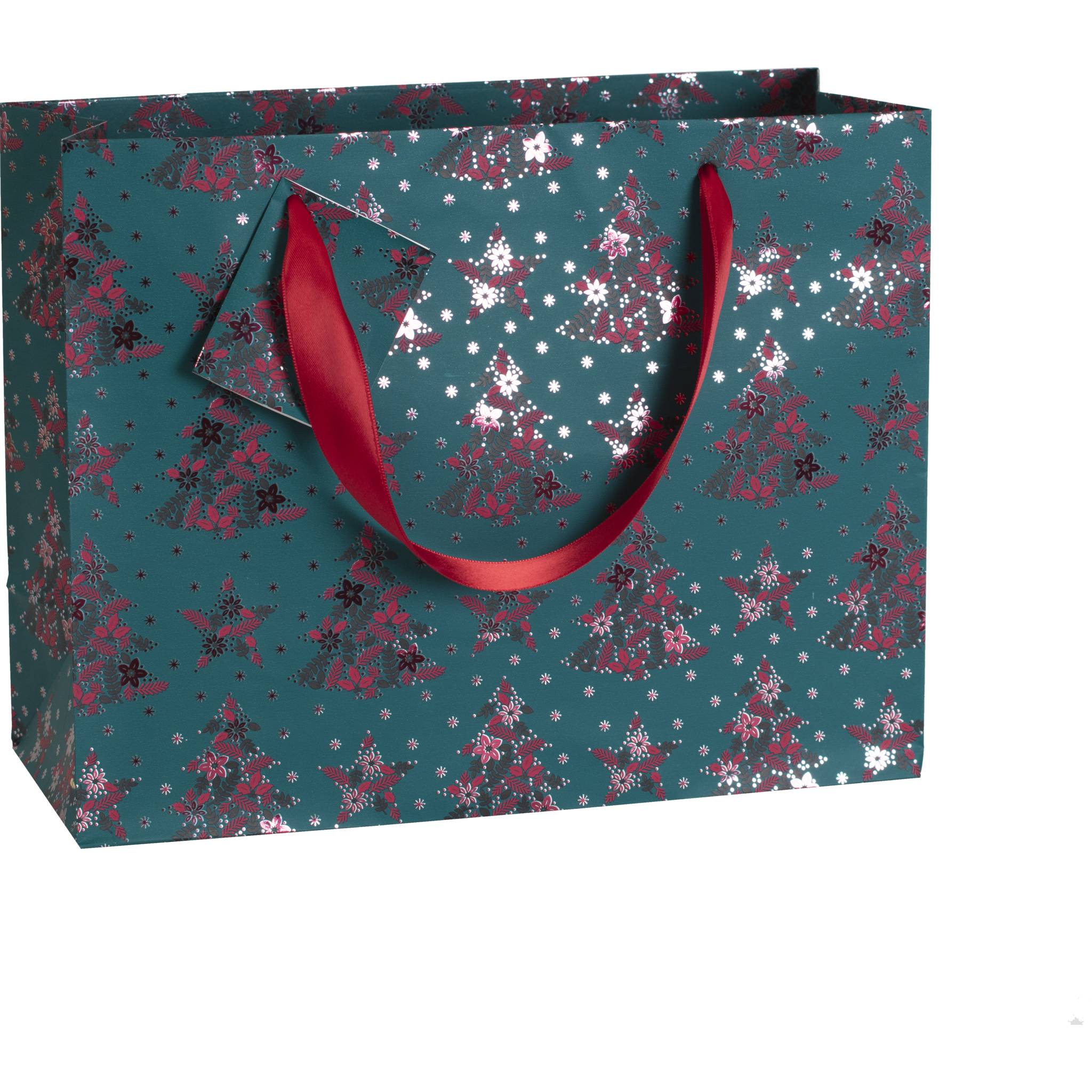 Clairefontaine 5x Premium Velvet 2, Geschenktasche 32x13x24,5 - Grün 212904C