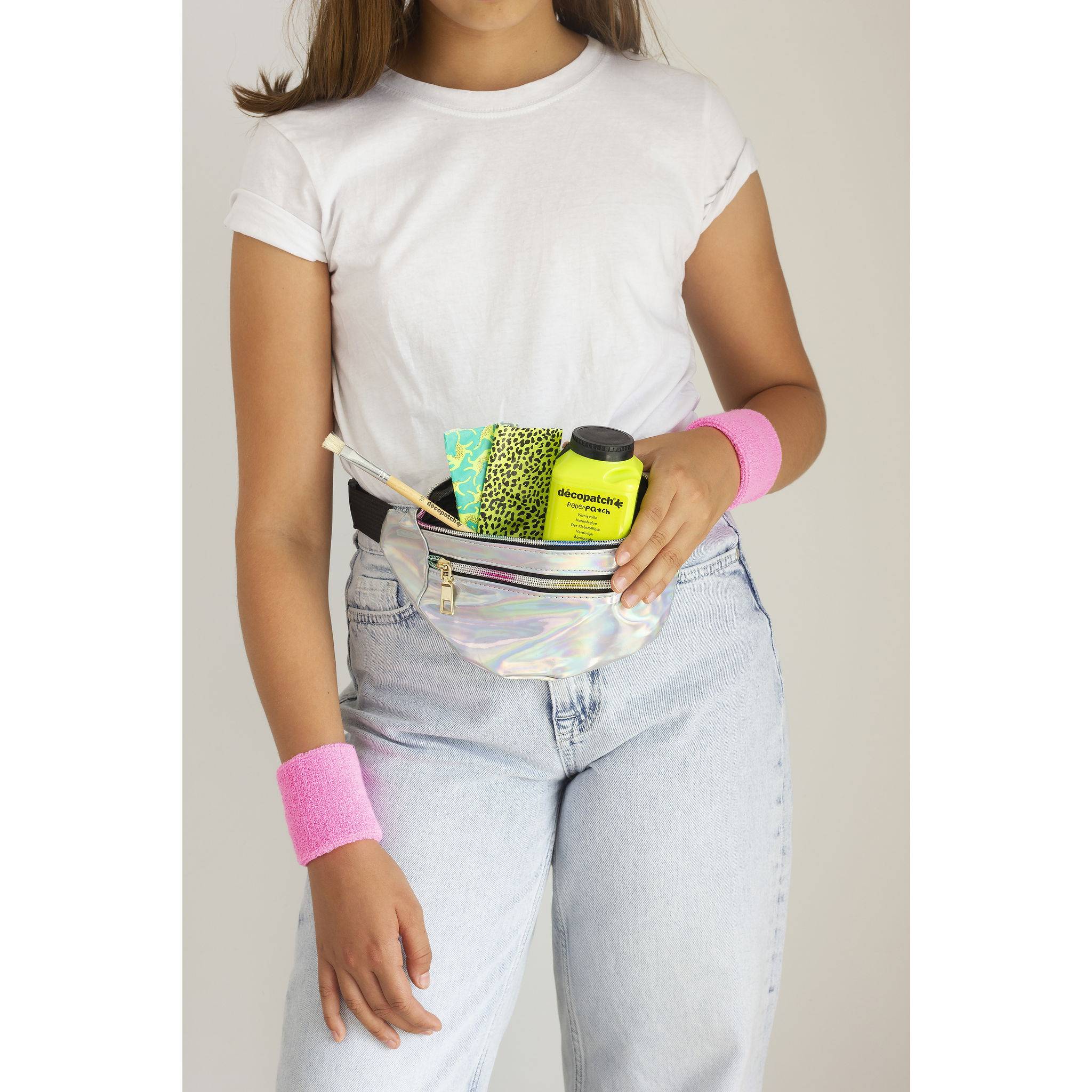 Décopatch 24x Klebstofflack PaperPatch 300ml mehrsprachig - Grün PP300AO