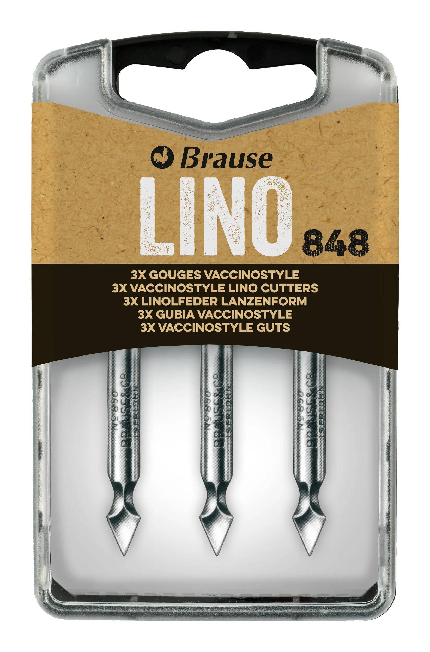 Brause 5x Blisterbox mit 3 Schreibfedern, Stenofeder 300848B