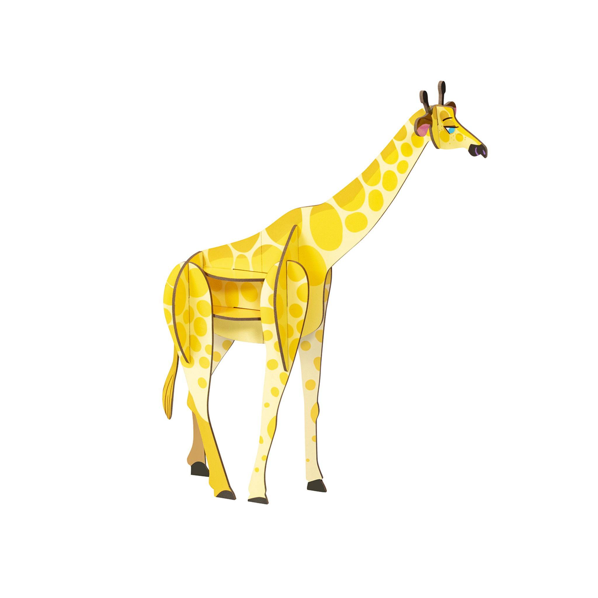 Avenue Mandarine 3x Crea 3D, Giraffe - Blau PU036C