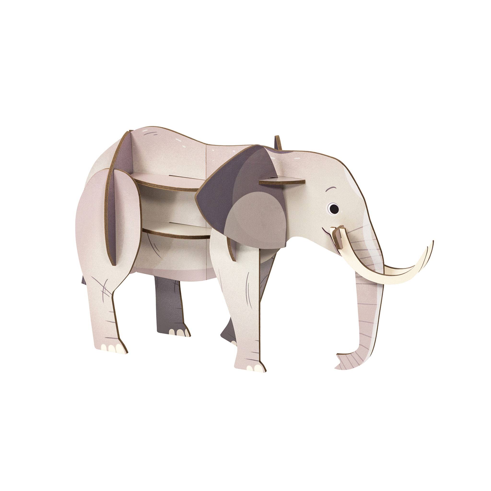Avenue Mandarine 3x Crea 3D, Elefant - Grün PU037C