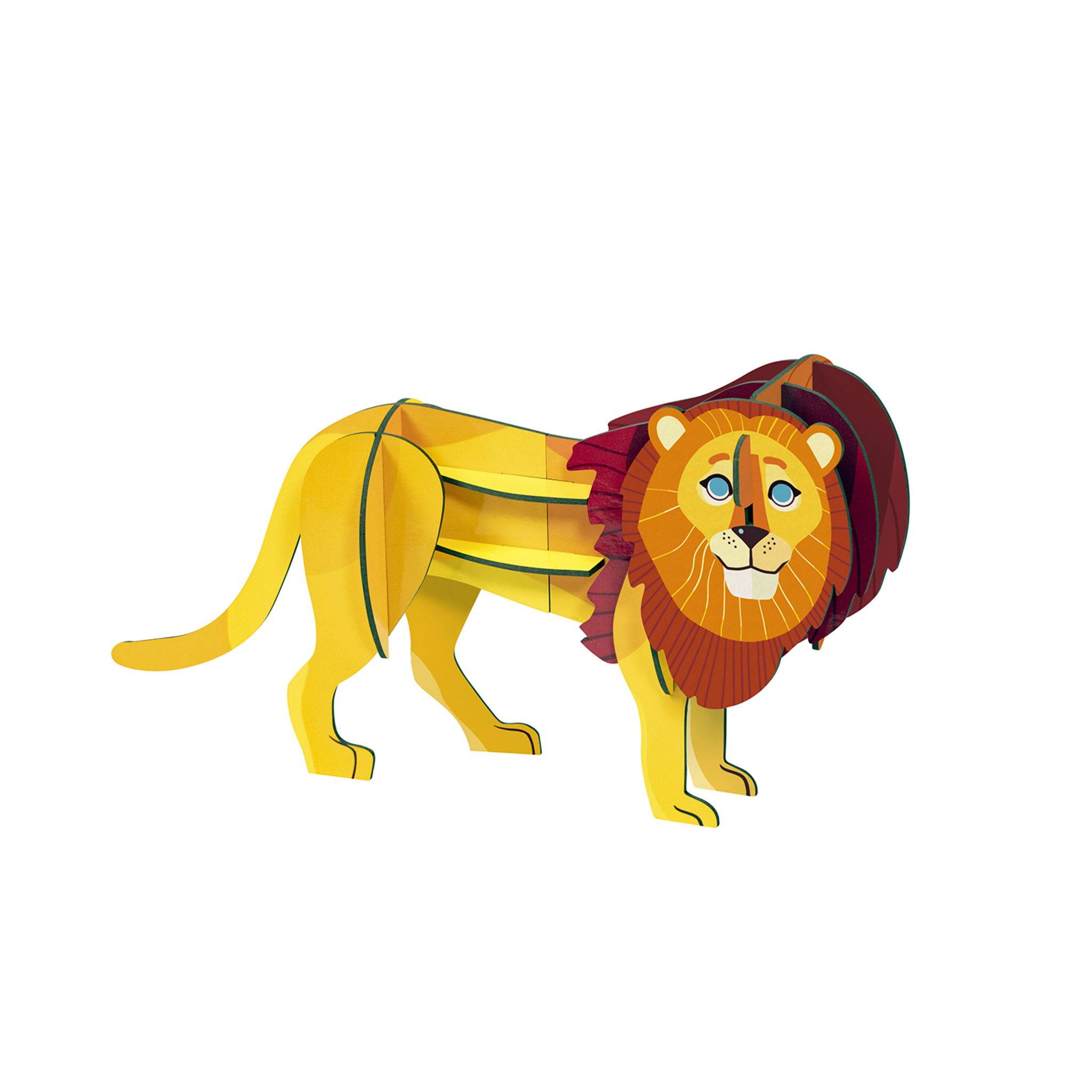 Avenue Mandarine 3x Crea 3D, Lion - Orange PU035C