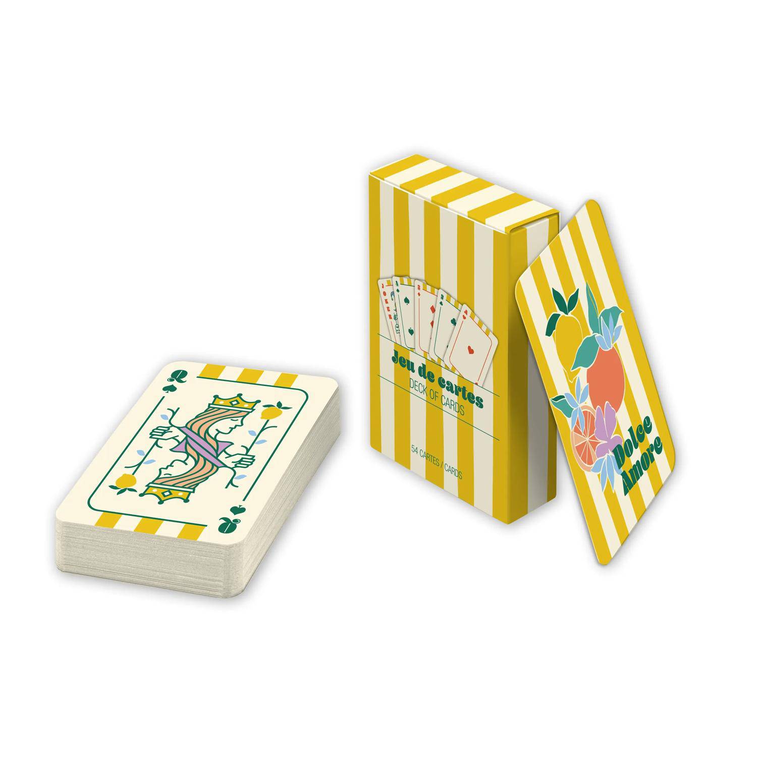 Clairefontaine 4x Dolce Amore, Set mit 54 Karten 9 x 6,5 cm 116286C