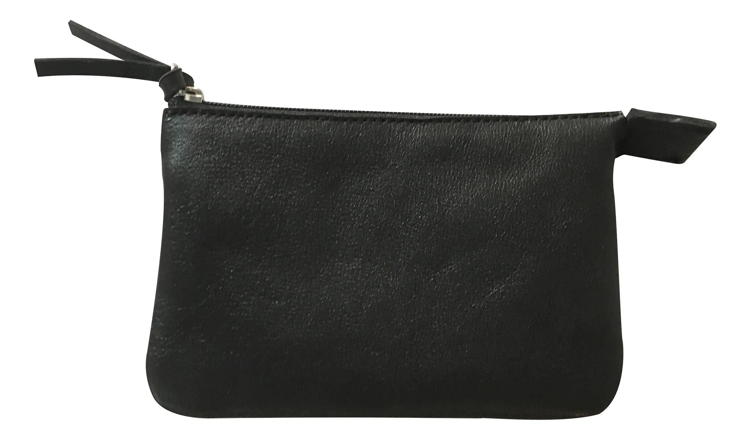 Clairefontaine 4x Kleine, flache Tasche 13x9cm Schwarz 410003C