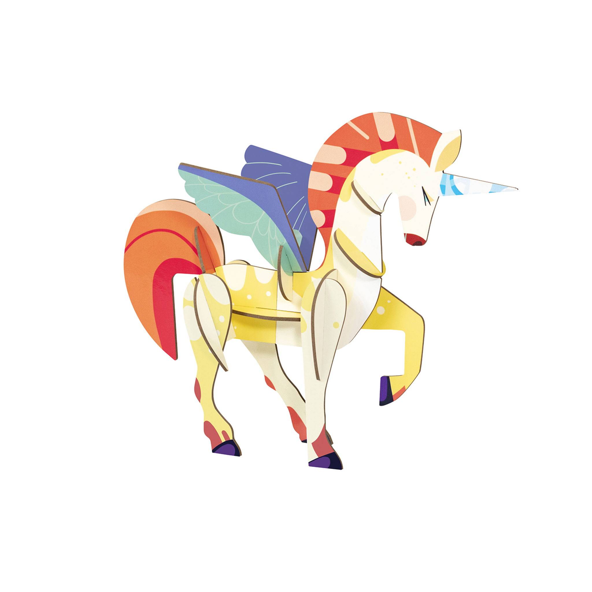 Avenue Mandarine 3x Crea 3D, Einhorn - Violett PU030C