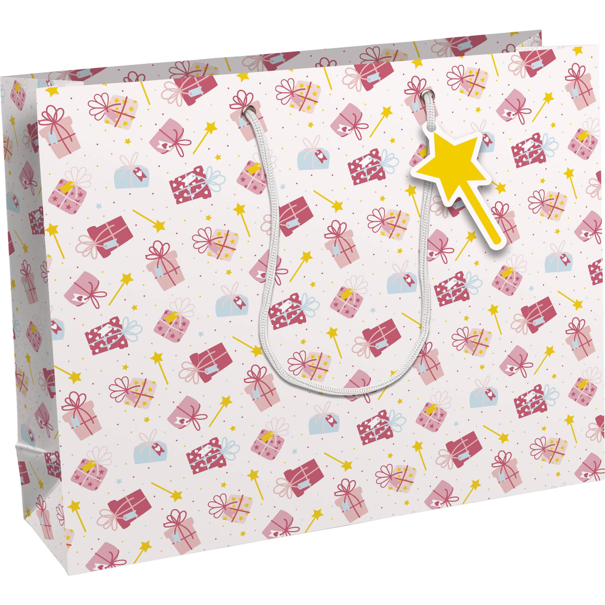 Clairefontaine 6x Magie, Excellia, sac Shopping 37,3x11,8x27,5 cm Rosa 32469-6C