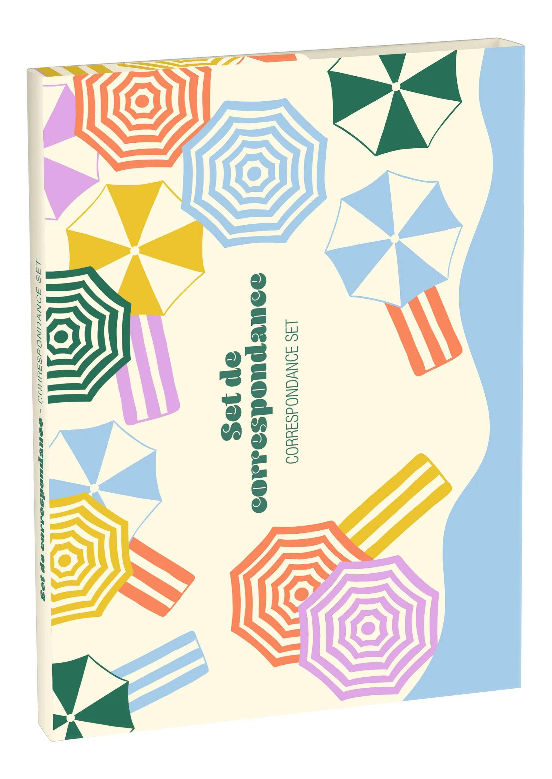 Clairefontaine 5x Korrespondenzset Dolce Amore naturweiß 116282C