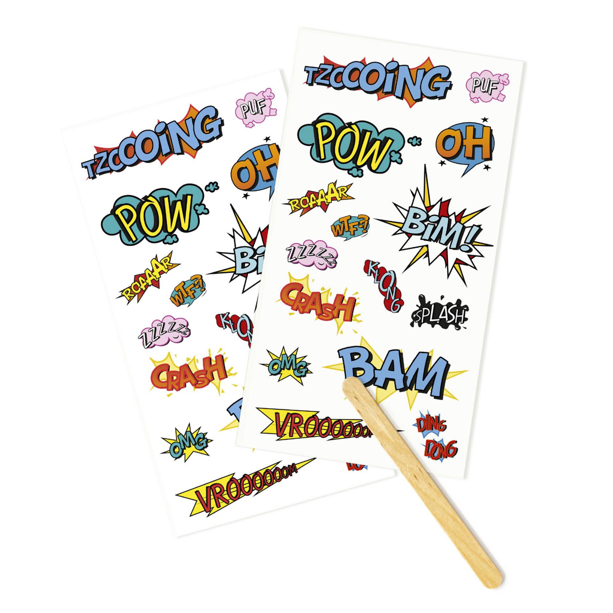 Avenue Mandarine 6x Decalco' Mania, Lautmalerei - Mehrfarbig CC060C