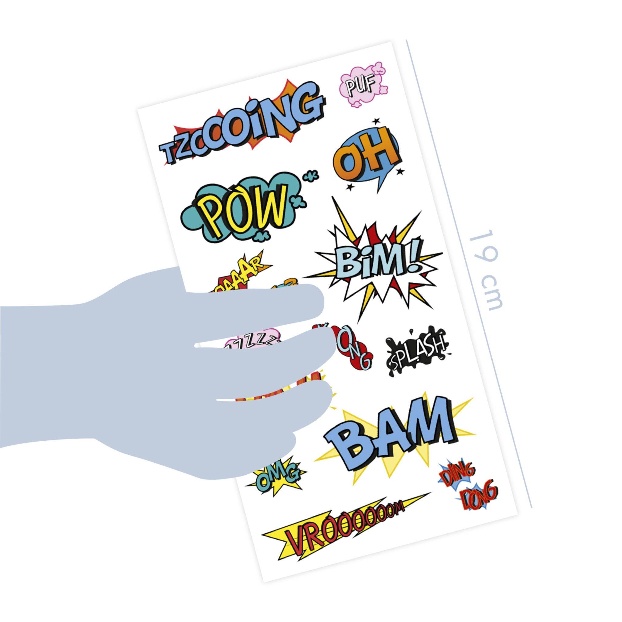 Avenue Mandarine 6x Decalco' Mania, Lautmalerei - Mehrfarbig CC060C