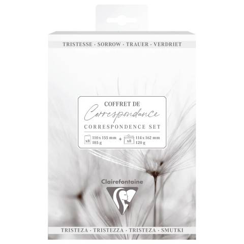Clairefontaine 5x Korrespondenzset Trauer - 81003C