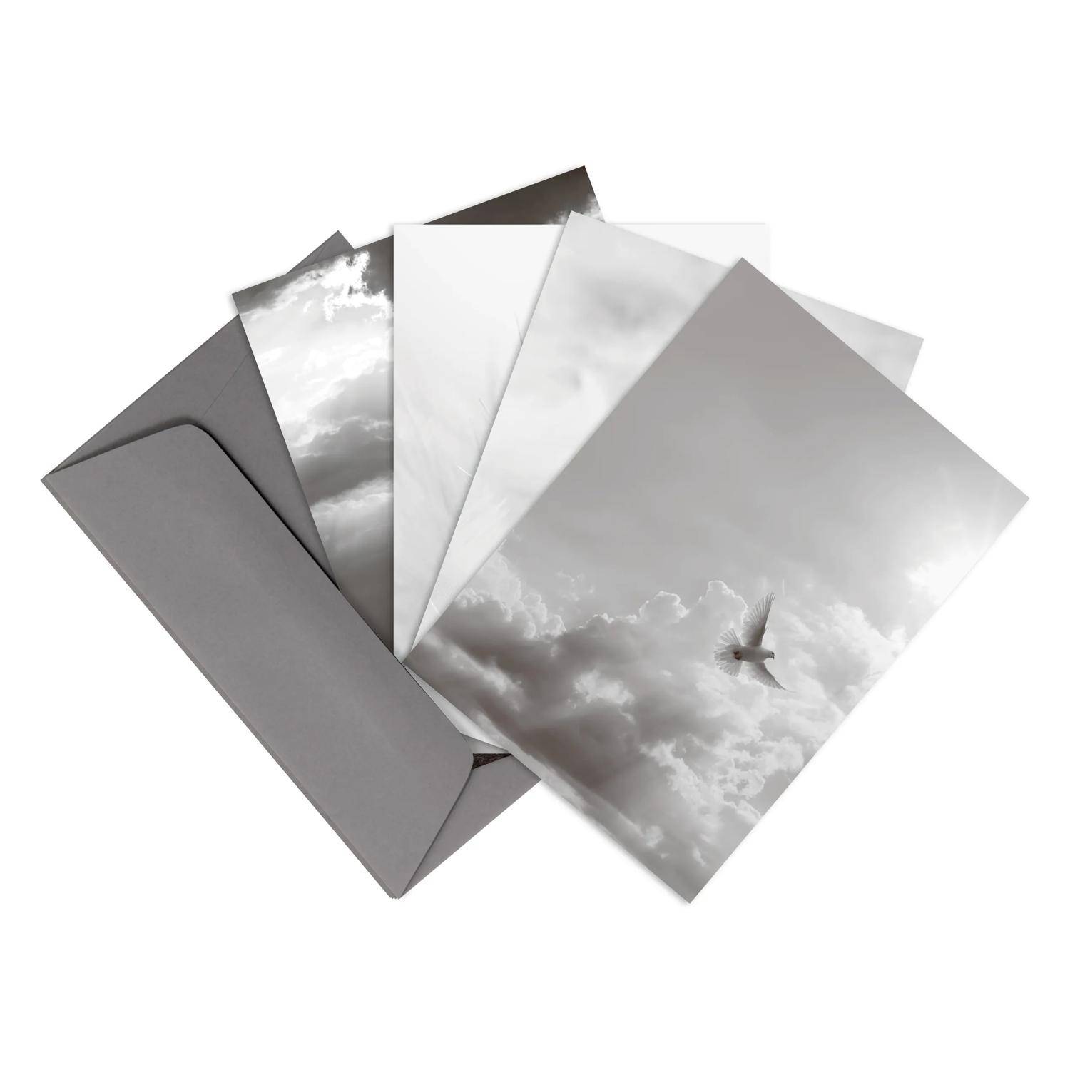 Clairefontaine 5x Korrespondenzset Trauer - 81003C