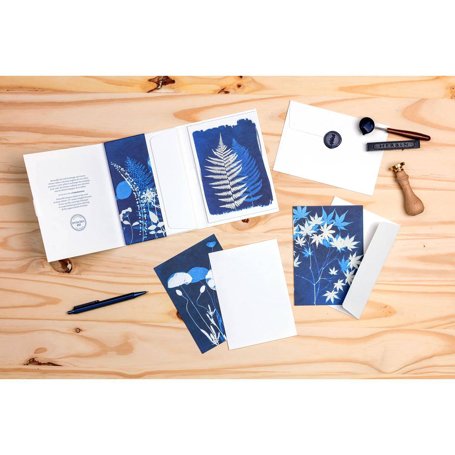 Clairefontaine 5x Korrespondenzset 12x16,5 cm mit Motiven 83507C