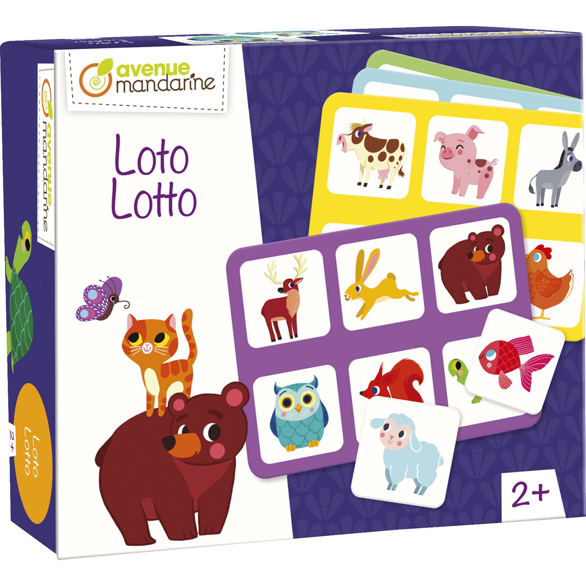 Avenue Mandarine 2x Lotto, Haustiere - Mehrfarbig 42761O
