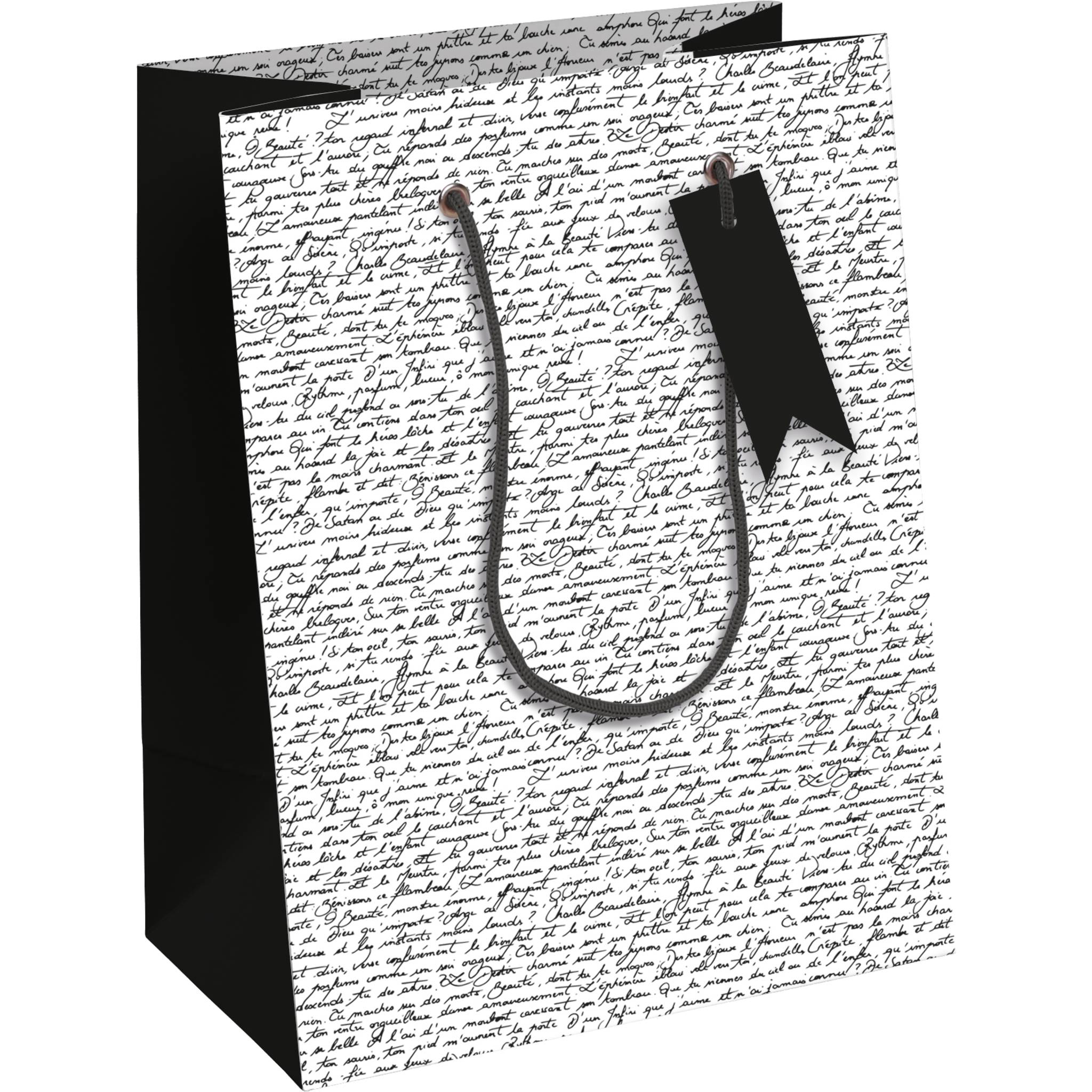 Clairefontaine 6x Baudelaire, Geschenktasche M 21,5x10,2x25,3cm 32493-3C