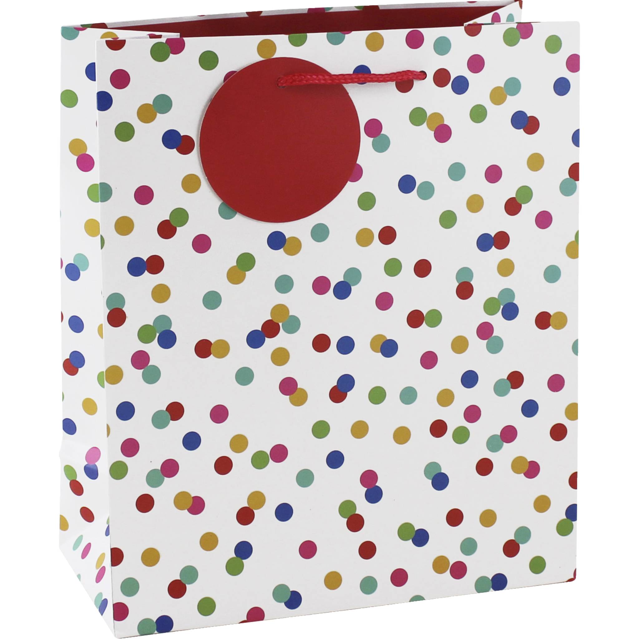 Clairefontaine 6x Geschenktasche M Punkte, 21,5x10,2x25,3 cm Mehrfarbig 26988-3C
