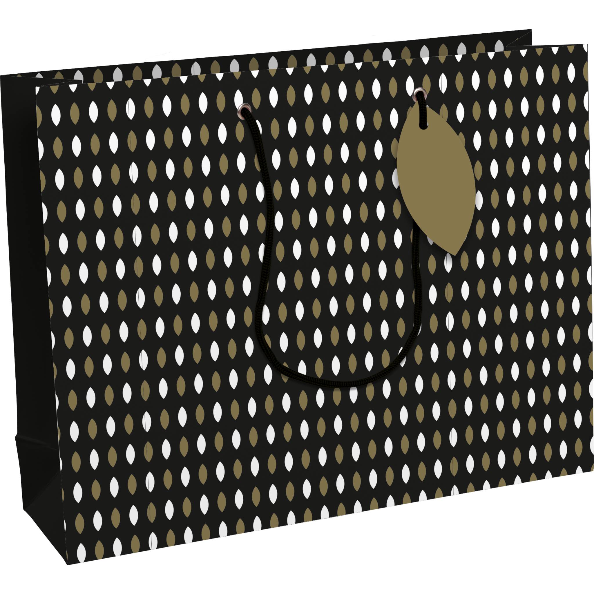 Clairefontaine 6x Elegant, Geschenktasche 37,3x11 ,8xx27,5cm Schwarz 32490-6C