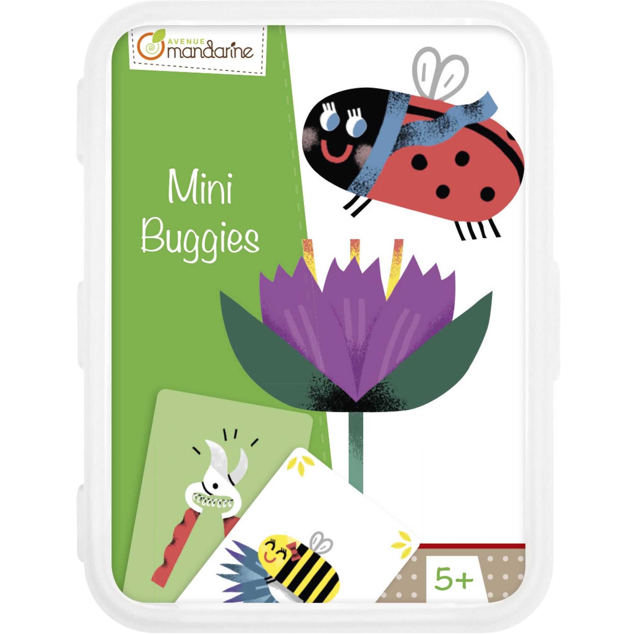 Avenue Mandarine 4x Kartenspiel, Mini Buggies - Mehrfarbig CO105O