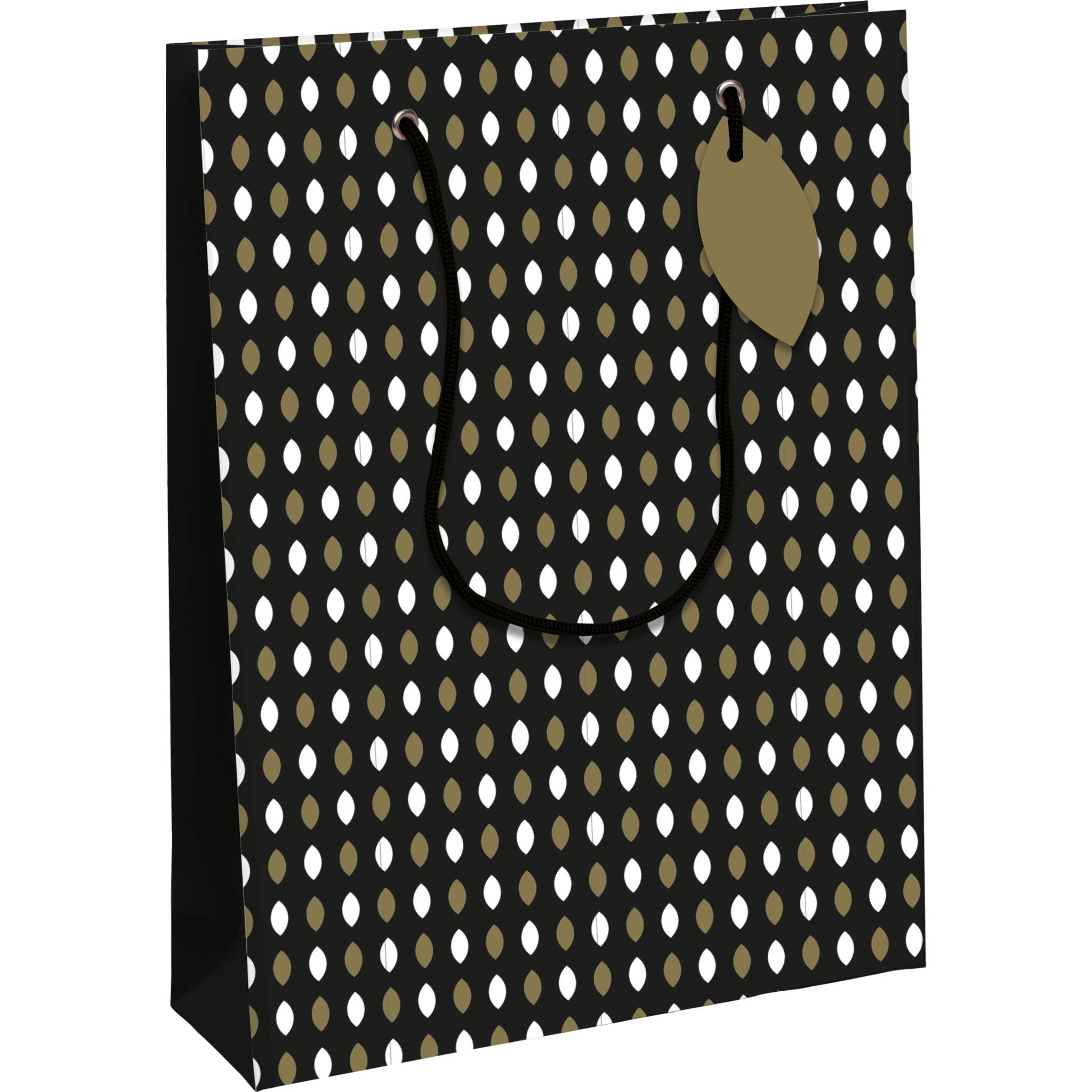 Clairefontaine 6x Elegant, Geschenktasche L 26,5x14x33cm Schwarz 32490-2C