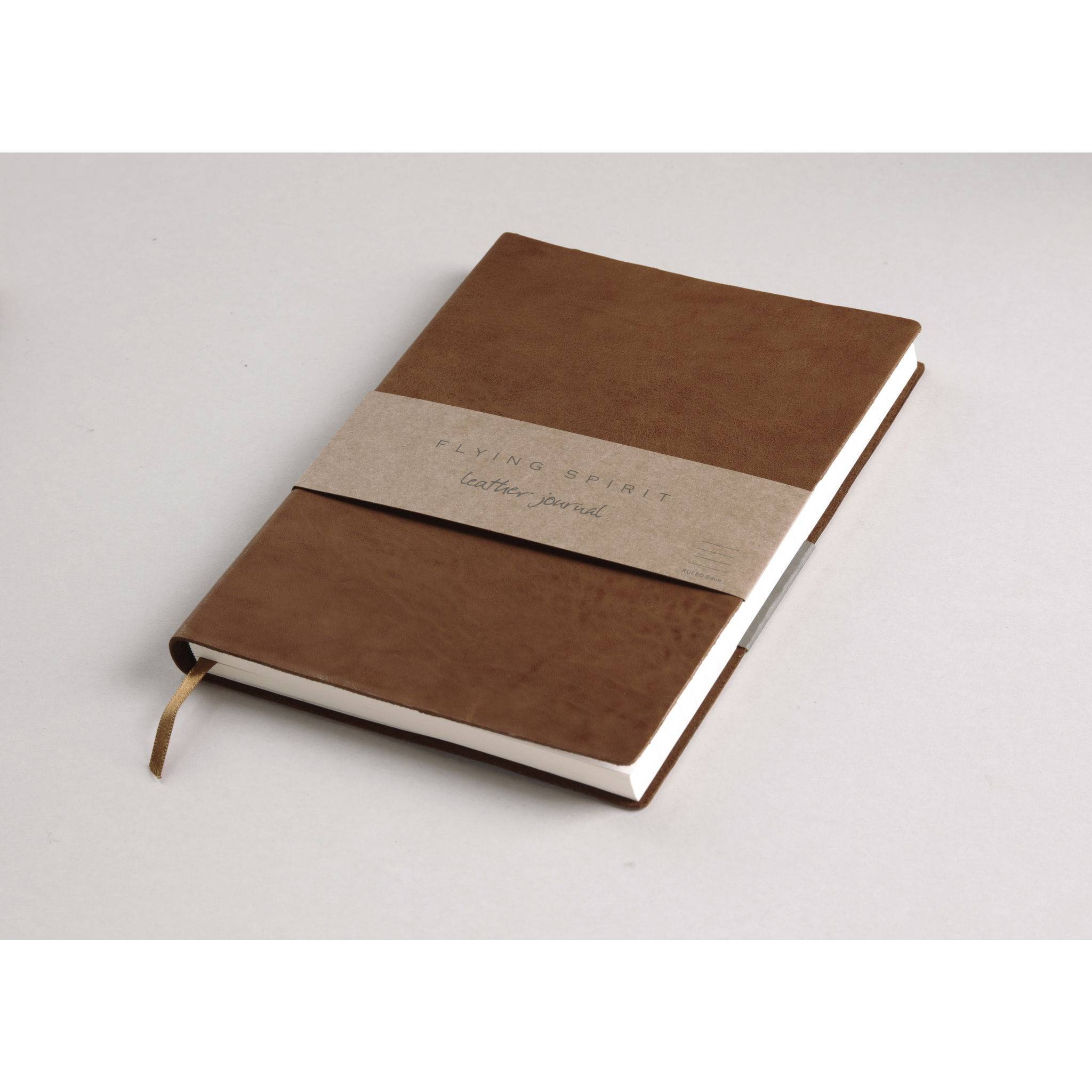 Clairefontaine 3x Notizbuch A5 mit Fadenbindung 90 Blatt liniert Cognac 106946C