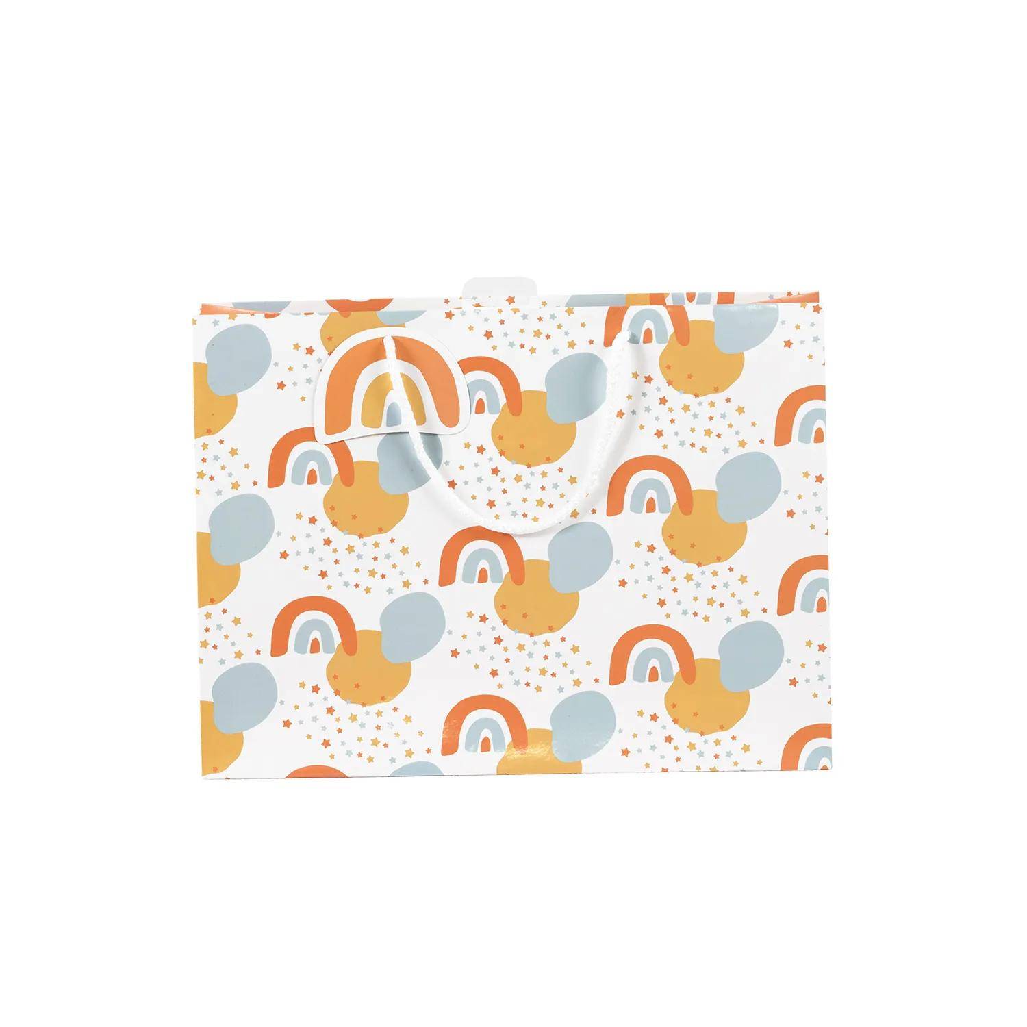 Clairefontaine 6x Geschenktasche, Welcome, 37,3x11,8x27,5 cm Mehrfarbig 30660-6C