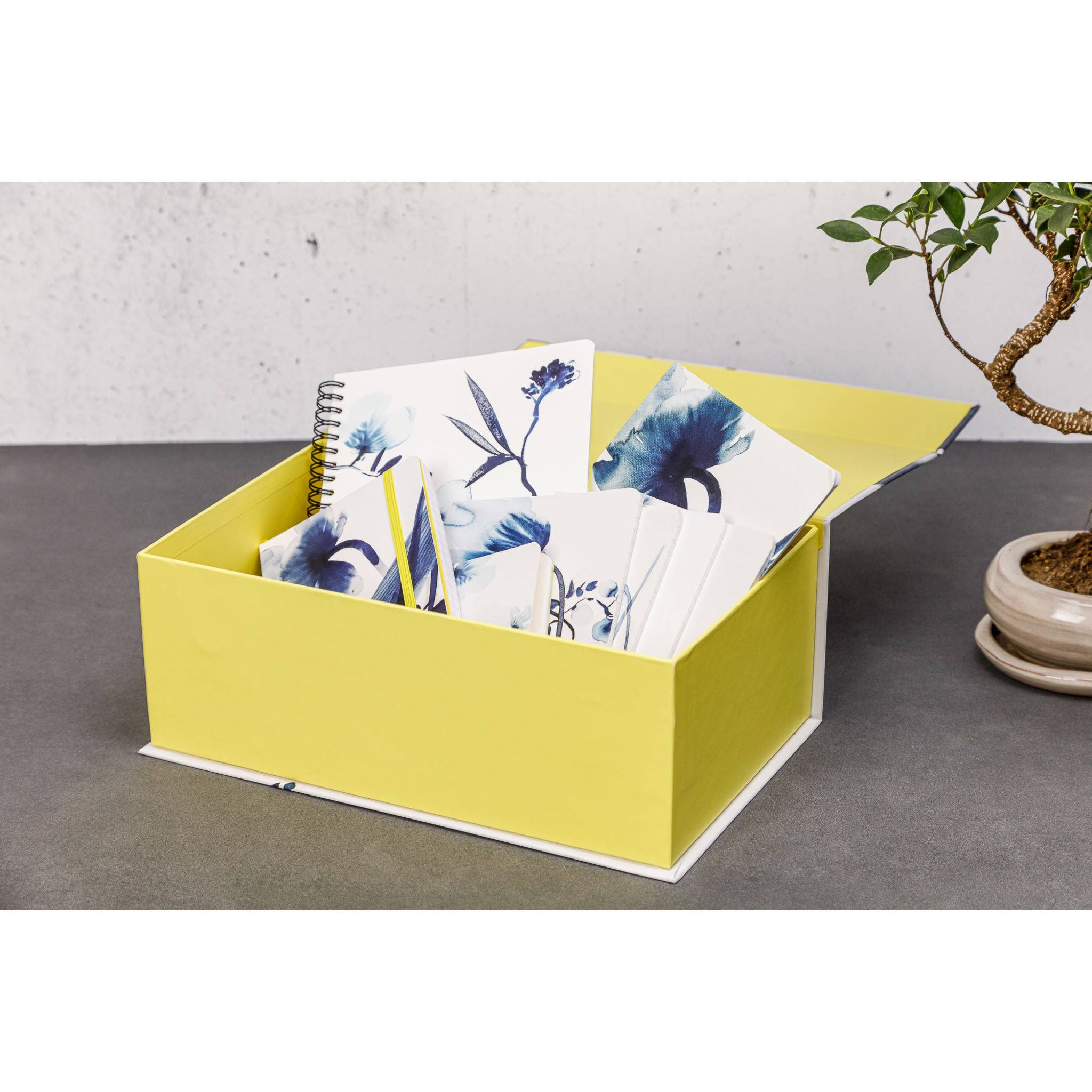 Clairefontaine 2x Inkebana, rechteckige Box 29,8x17,8x10,8 cm Mehrfarbig 115940C