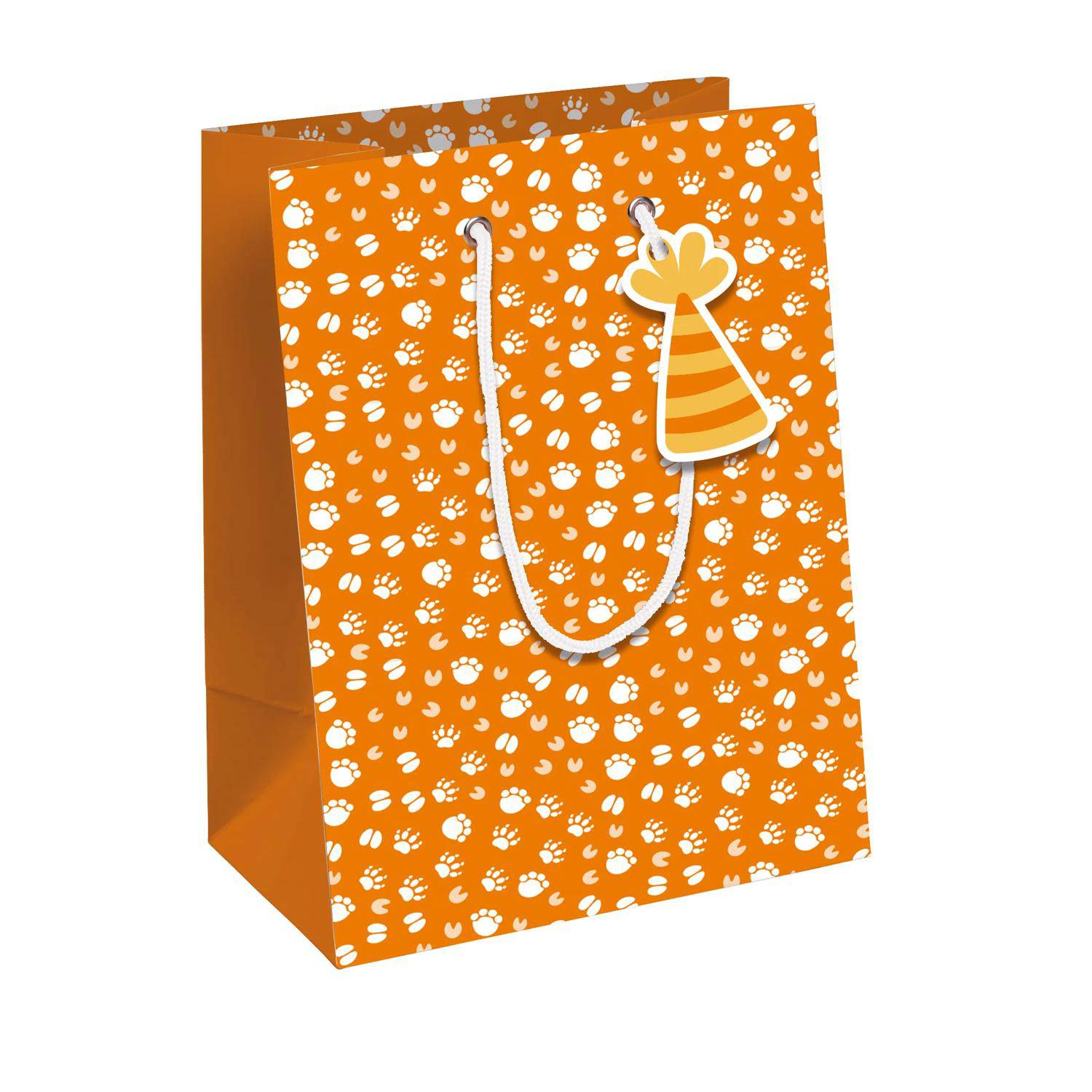 Clairefontaine 6x Safari, Kraft weiß, Tasche M 21,5x10,2x25,3cm Orange 32505-3C