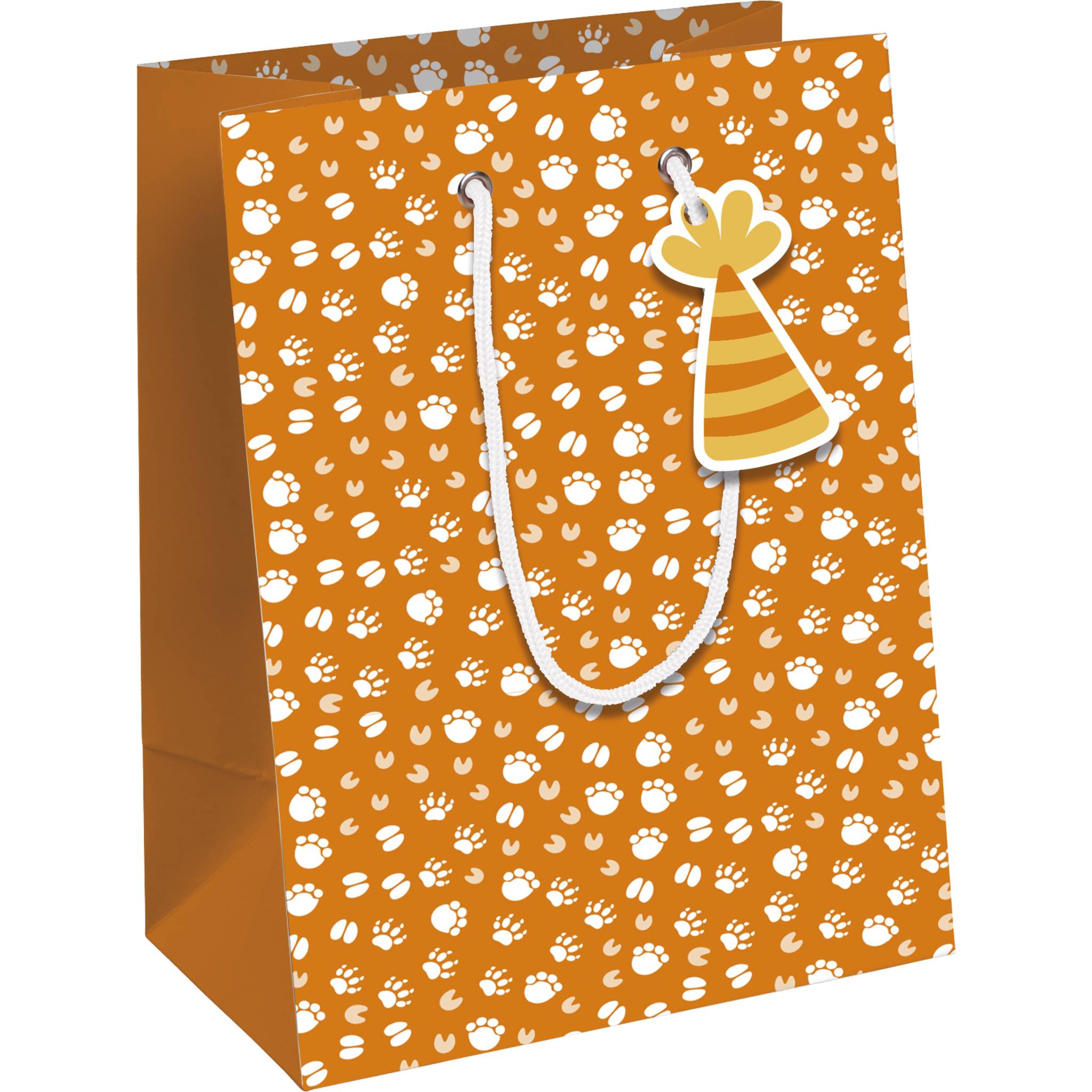 Clairefontaine 6x Safari, Kraft weiß, Tasche M 21,5x10,2x25,3cm Orange 32505-3C