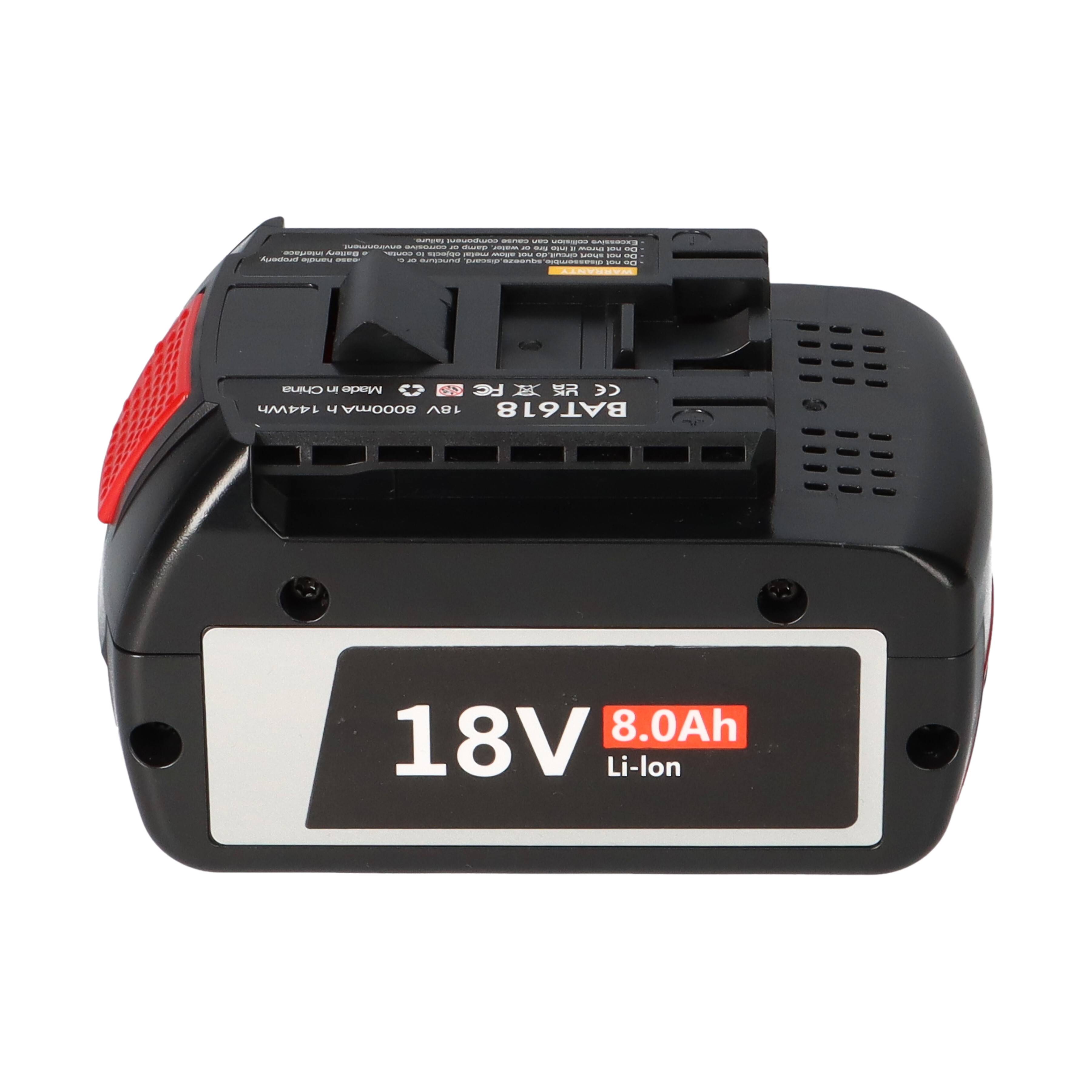Kopie von 2x Ersatzakku für Bosch Professional 18V 8.0Ah Li-Ion 144Wh #1