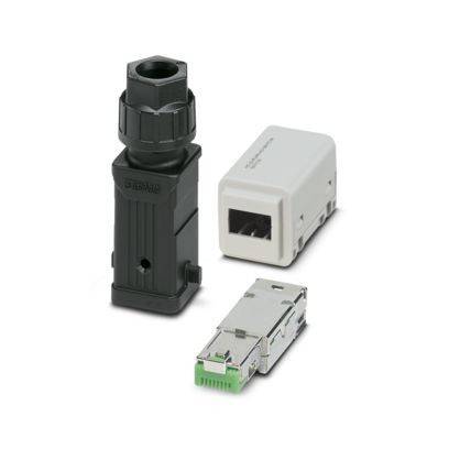 Ein weißer Kunststoff-Mehrfach-Steckerblock für elektrische Verbindungen mit mehreren Schlitzen zum Einfügen von Drähten.