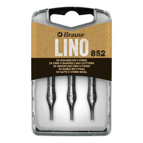 Brause 5x x3 feine Linolschneider Nr. 852 300852B