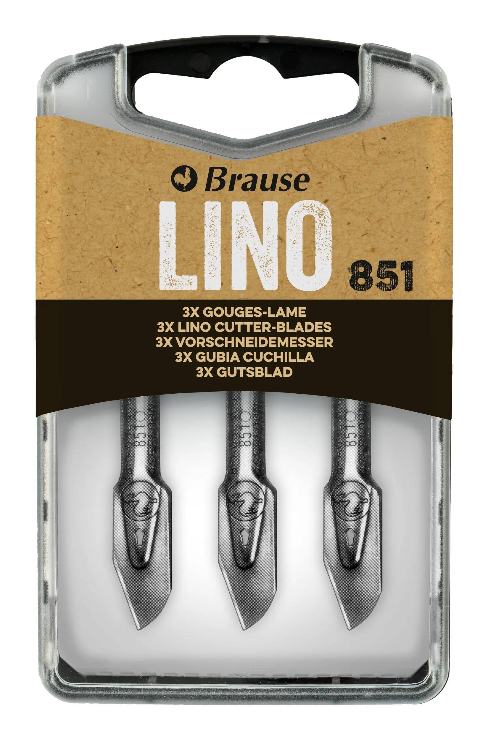 Brause 5x x3 Linolschneider-Klingen n#851 300851B