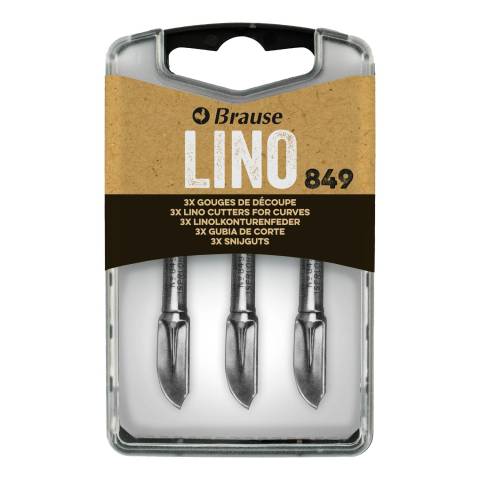 Brause 5x x3 Linolschneider f#r Kurven n#849 300849B
