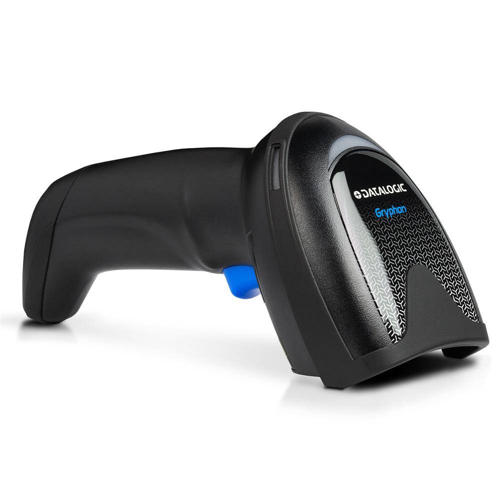 Datalogic Gryphon GD4520 USB Barcodescanner (GD4520-BKK1, Schwarz, 1D-, 2D- & Digimarc-Barcodes)
