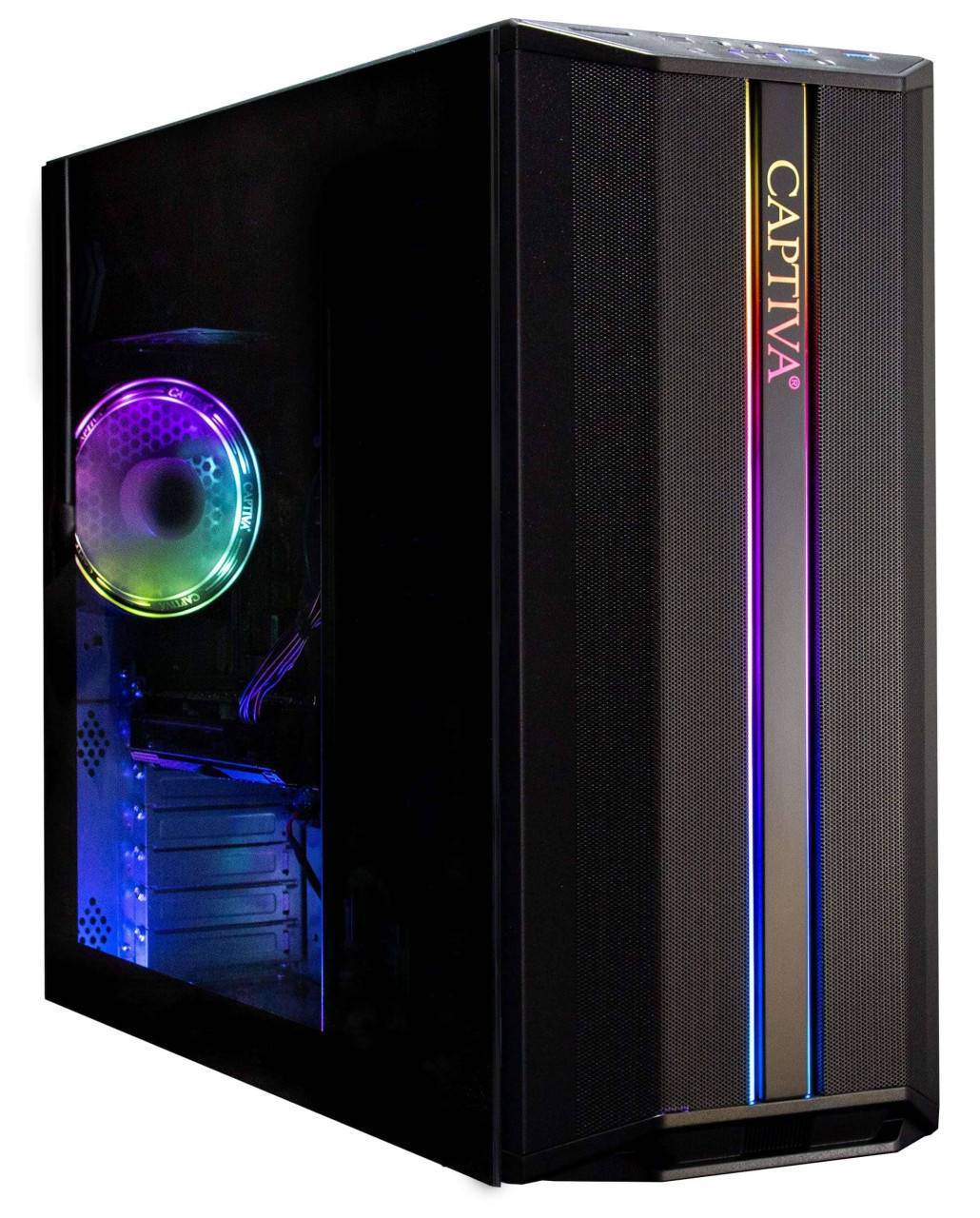 Captiva PC Advanced Gaming R92-769 (Ryzen 7 5700X/RTX5060 Ti 8GB GDDR7/SSD 1TB/32GB/WLAN/Windows 11 Home 64-bit)
