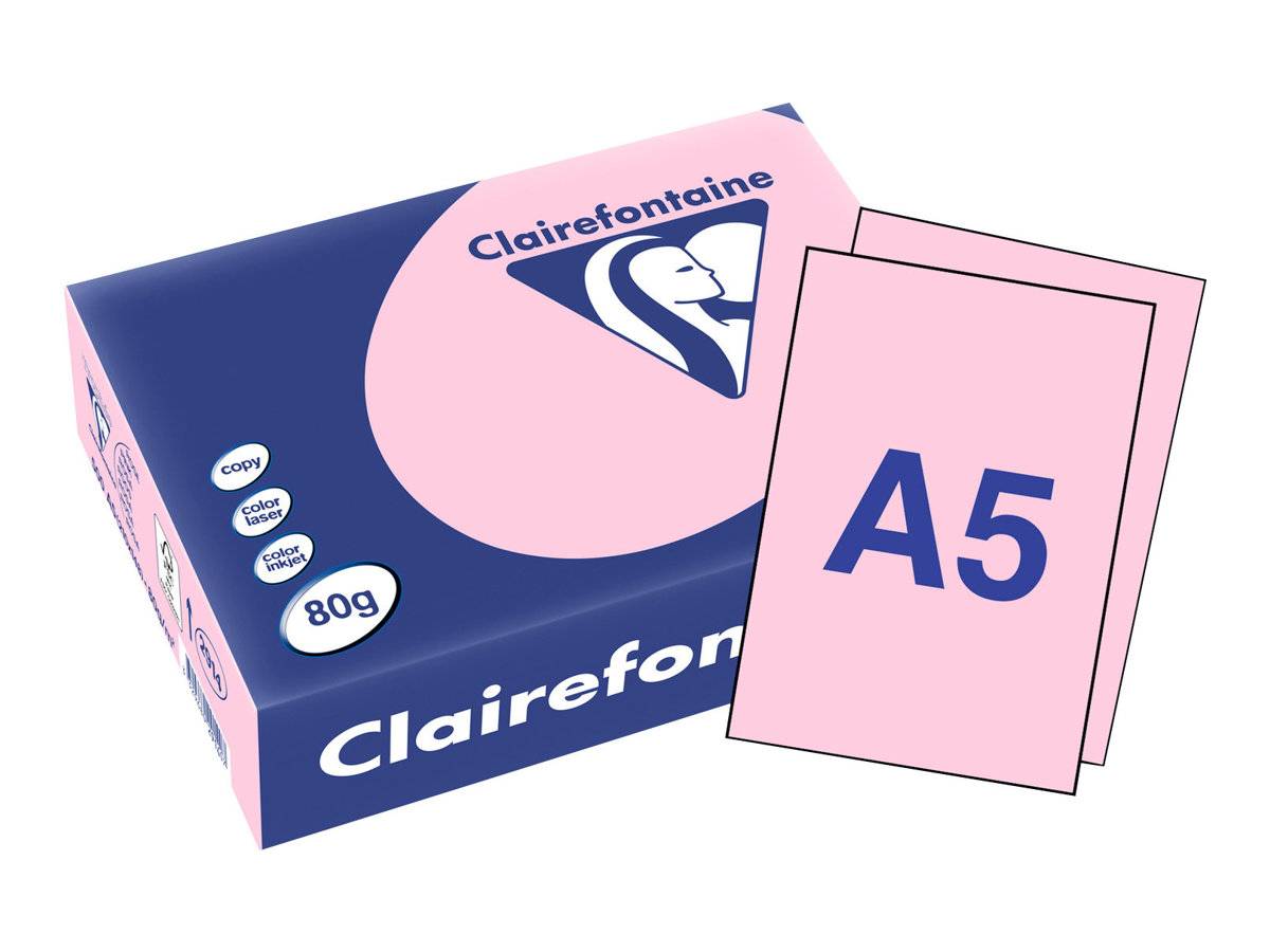 Exacompta Clairefontaine TROPHEE - Pink - A5 (148 x 210 mm)