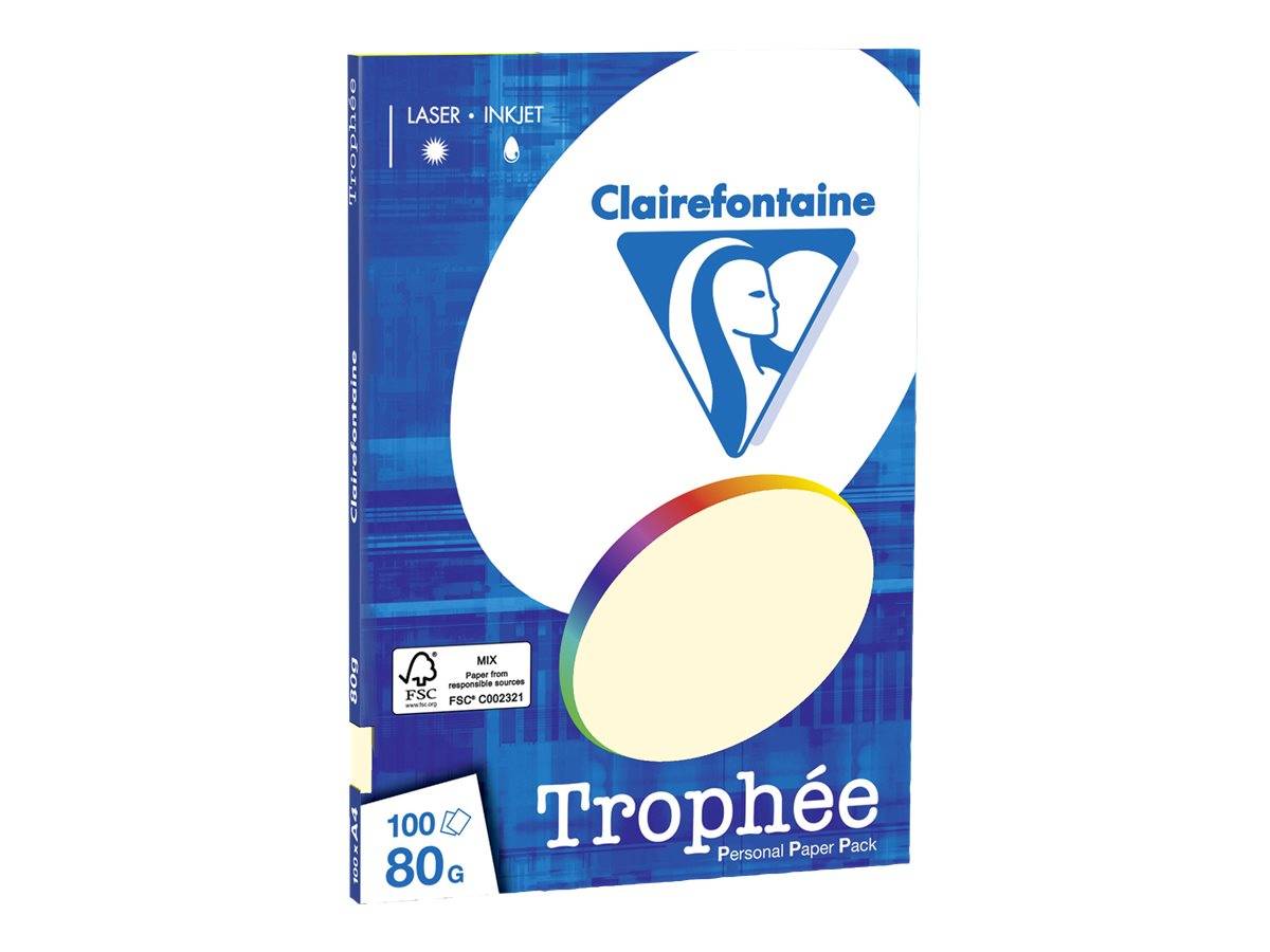 EXACOMPTA - Clairefontaine TROPHEE PPP - Elfenbein - A4 (210 x 297 mm)