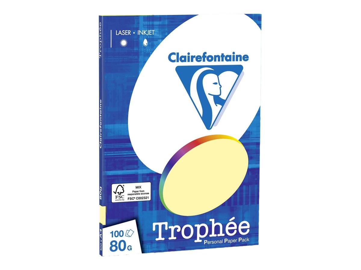 Exacompta Clairefontaine TROPHEE PPP - Kanariengelb - A4 (210 x 297 mm)