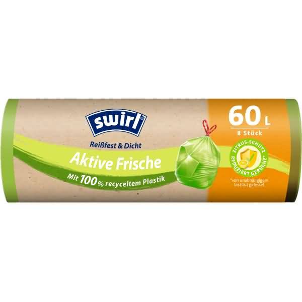 Müllsack Aktive Frische 60l grün 8 Stück