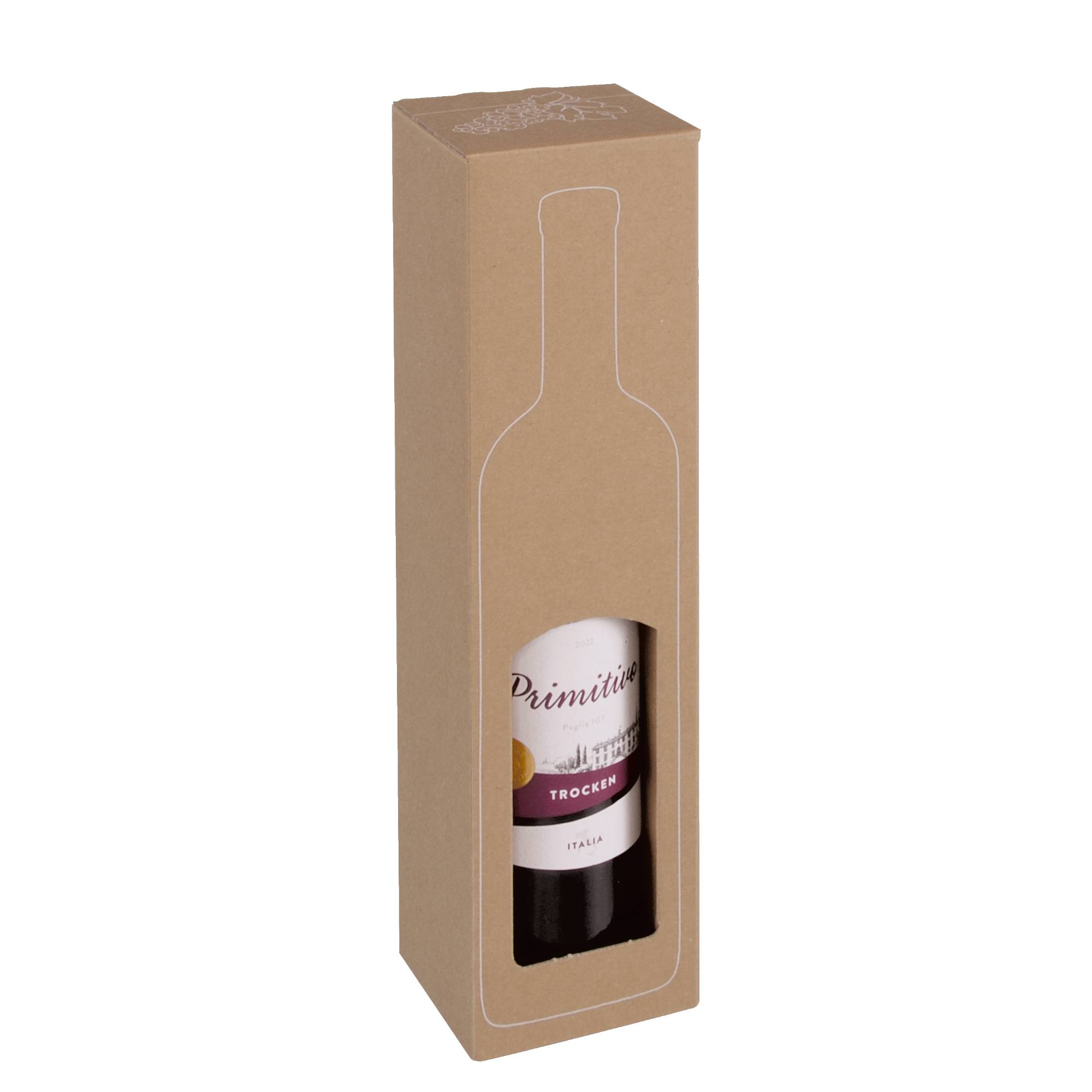 ColomPac Versandkarton Wein SAWP 181.201.10 1Flasche