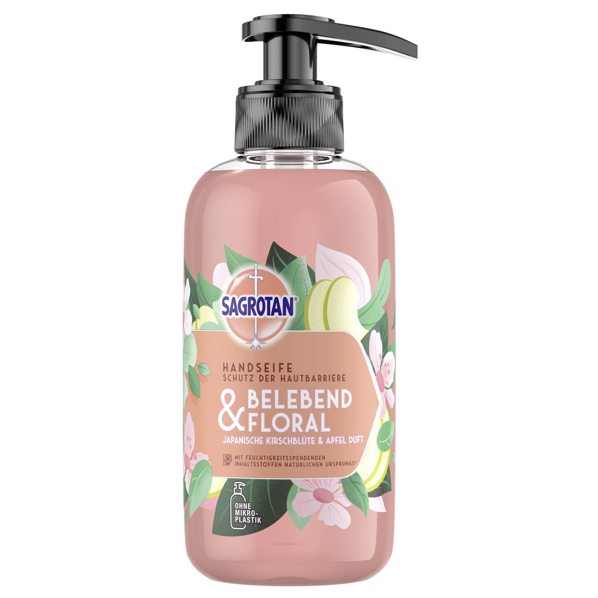Sagrotan Flüssigseife Belebend/Floral 3277368 300ml