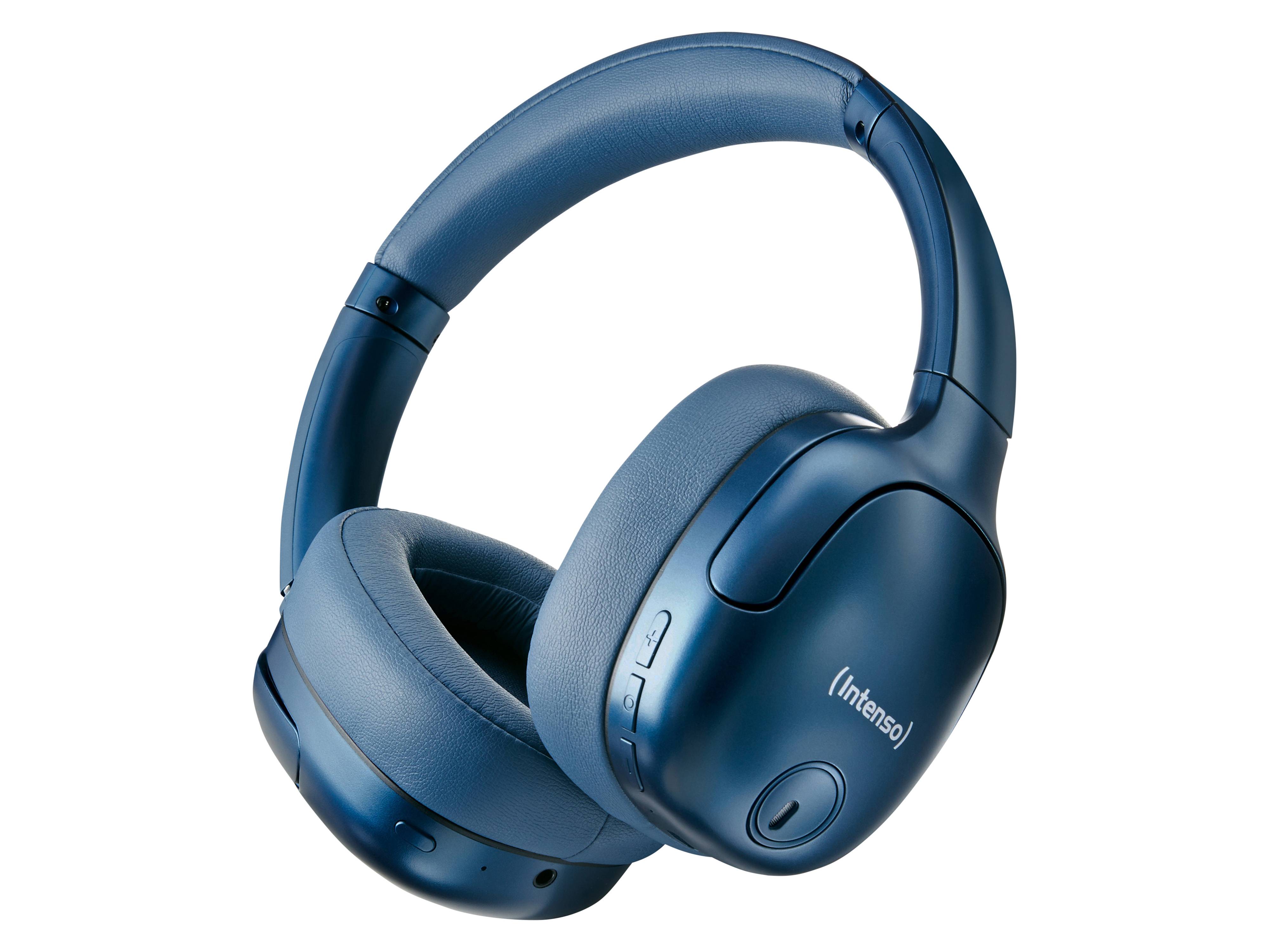 INTENSO Over-Ear Kopfhörer O400HA, TWS, Bluetooth, ANC, blau