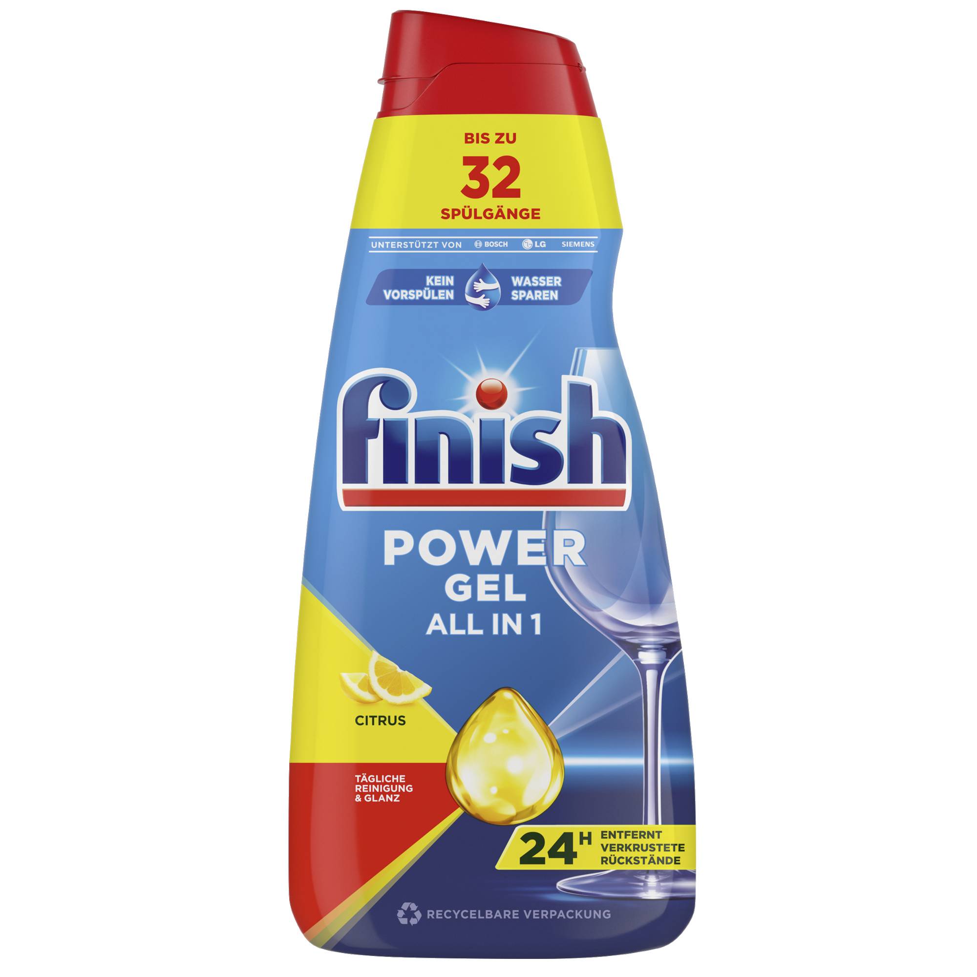 Finish Power Gel Citrus 3286709 650ml