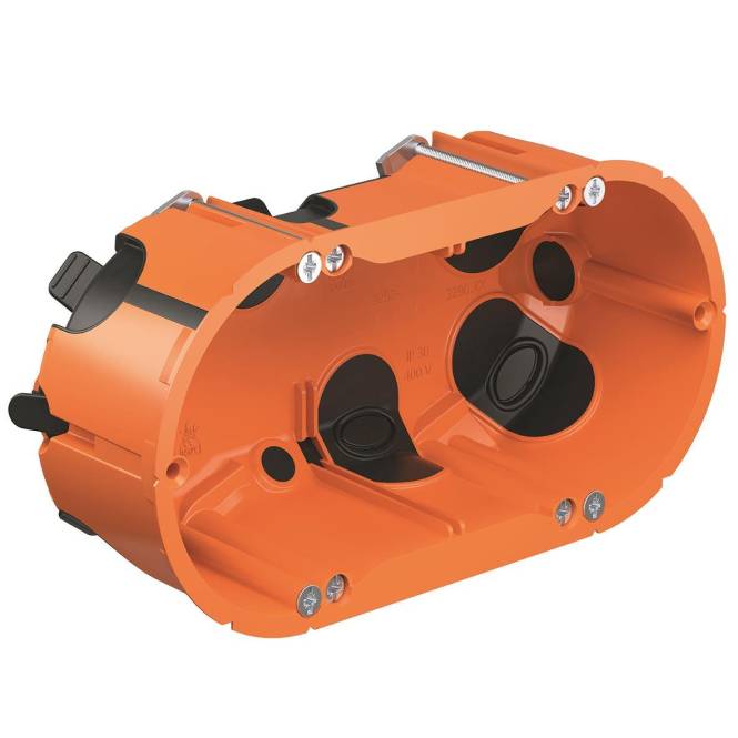 Kaiser Hohlwand Geräte- 9252-22 Verbindungsdose O-range ECON 2 Install.Baumaterial Inst.Dosen