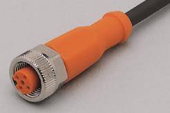 IFM Kabeldose geradenM12 5-polig EVC002 AC/DC silikonfrei, halogenfrei, Kontakte Industriematerial